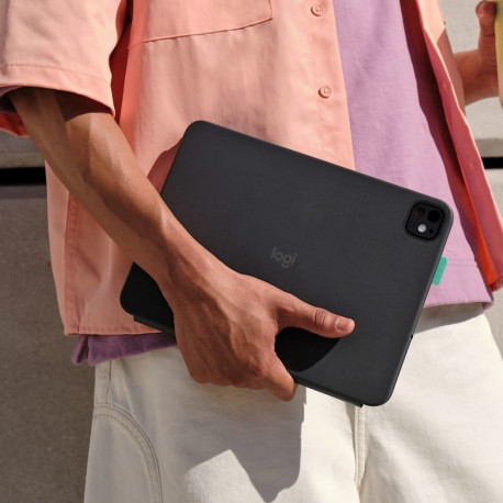 "Logitech Flip Folio - Graphite-DEU-BT"