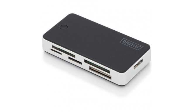 "DIGITUS Card Reader USB3.0, extern, schwarz-silber"