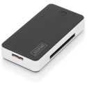 "DIGITUS Card Reader USB3.0, extern, schwarz-silber"