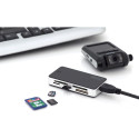 "DIGITUS Card Reader USB3.0, extern, schwarz-silber"