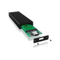 "ICY BOX IB-1816M-C31 Externes USB-C 3.1 Gehäuse für M.2 NVMe SSD Aluminium"
