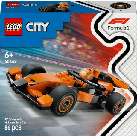 "LEGO 60442 City F1 Rennfahrer mit McLaren Rennauto"