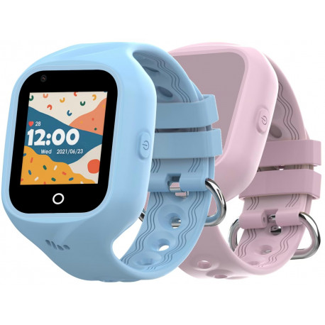 Celly smartwatch for kids KIDSWATCH4G 1.4", blue/pink