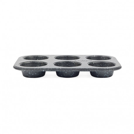 Salter BW07035BRMFOB Megastone 6 Cup Muffin Pan