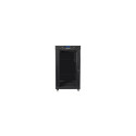 Lanberg floor-standing rack cabinet 19" 22U 800x800 black glass door LCD V2 Lanberg floor-standing rack cabinet 19" 22U 800x800 black glass door LCD V2