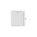Lanberg riputatav seinakapp 19" 12U 600X600 hall metallist ustega