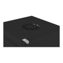 Lanberg riputatav seinakapp 10" 9U 280X310 must metalluks