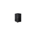 Lanberg free-standing rack cabinet 19" 22U 600x800 black