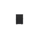 Lanberg vabaltseisev 19" 22U 600x800 must seadmekapp