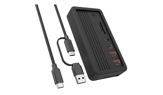 ICY BOX 10in1 | M.2 NVMe SSD | HDMI 4K 60Hz | PD 3.0