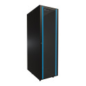 Extralink 42U 600x1000 must põrandal seisev rack-kapp