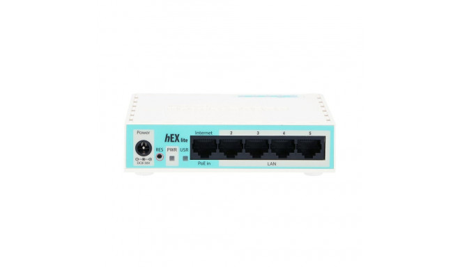 MikroTik hEX lite Router RB750r2, 5x RJ45 100Mb/s