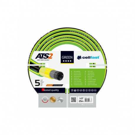 Irrigation hose GREEN, 5 layers, 1/2'' 25 m