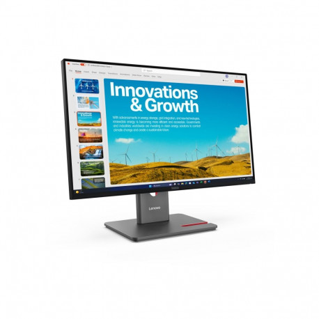 LENOVO ThinkVision P24QD-40 LED monitor 24inch 2560x1440 QHD 120Hz IPS DisplayHDR HDMI DisplayPort U