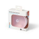 Babyono silicone suction bowl with lid blue pink1662/02