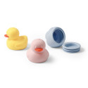 Babyono silicone bath toys ducks 3 pcs 1568