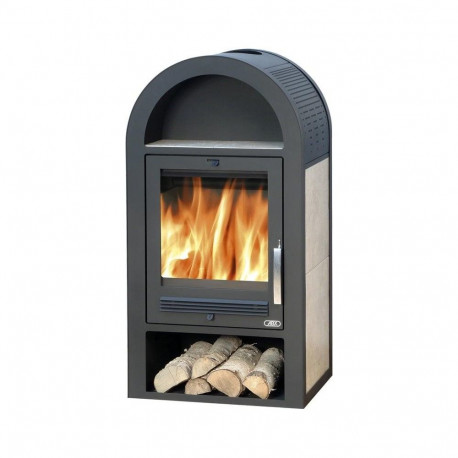 STOVE HRTH STOCKHOLM 8 WTH HEAT EXCHANG