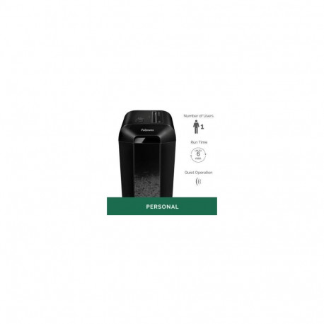 Fellowes LX65 must paberipurustaja