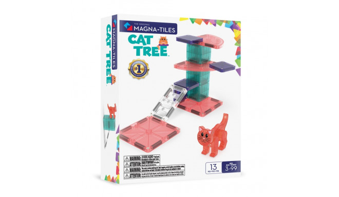 MAGNA-TILES magnet constructor set Cat Tree​, 13 pcs