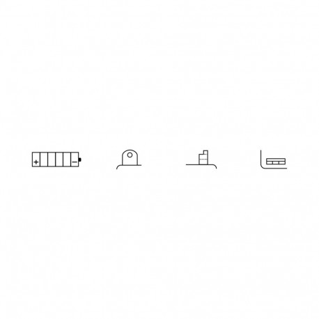 12V 9Ah YB9B 135x75x139+- Exide