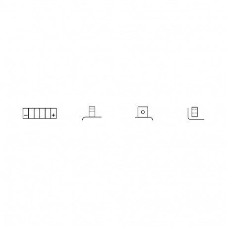 12V 18Ah AGM12-18 181x77x167-+ Exide