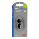 Augukatte 22mm, 2tk mustad