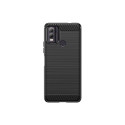 Carbon Case silicone case for Nokia C22 - black