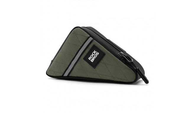 Rockbros Triangle Bike Frame Bag 0.3l - Green