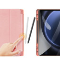 Dux Ducis Domo eco-leather case with stand for Samsung Tab S9 FE+ - pink