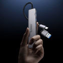 Orico YSB4-U2 USB-A/USB-C Hub Docking Station 2x USB-A 2.0 + 1x USB-A 3.0 + 1x USB-C 2.0 + 1x USB-C 
