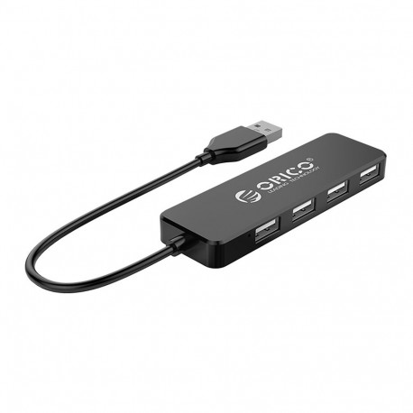 Orico FL01 USB-A Hub Docking Station 4x USB-A 2.0 - Black