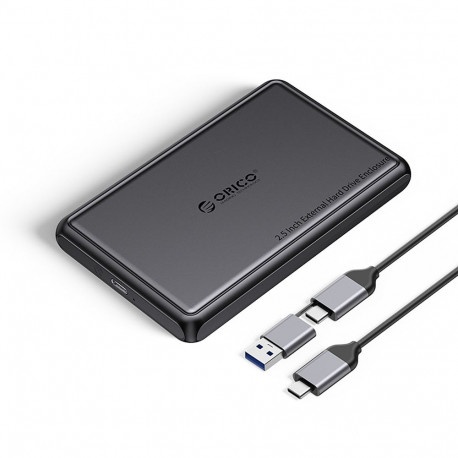 Orico DDL25-C3 2.5" HDD/SSD USB-C 5Gb/s Disk Drive - Black
