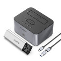 Orico IT28E-C 2-Disk Docking Station with M.2 NVME 2.5"/3.5 HDD/2.5" SSD Clone Function - 