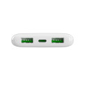 Powerbank Puro DAILY 10 PLUS 10000mAh 2x USBA / 1x USB-C 22.5W - white
