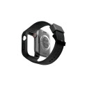 Uniq Monos 2 in 1 Strap + Case for Apple Watch 45/44mm - Black