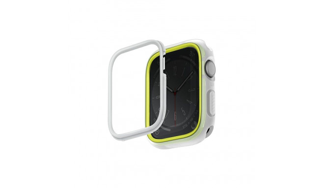 Uniq Moduo Case for Apple Watch 45/44mm Lime-White