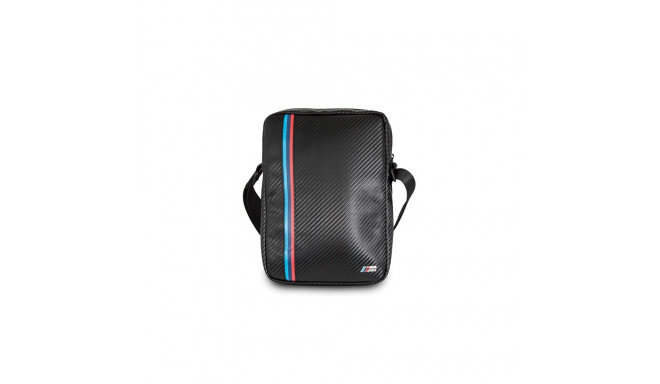 BMW Carbon / Tricolor Stripe 8" Tablet Bag - Black