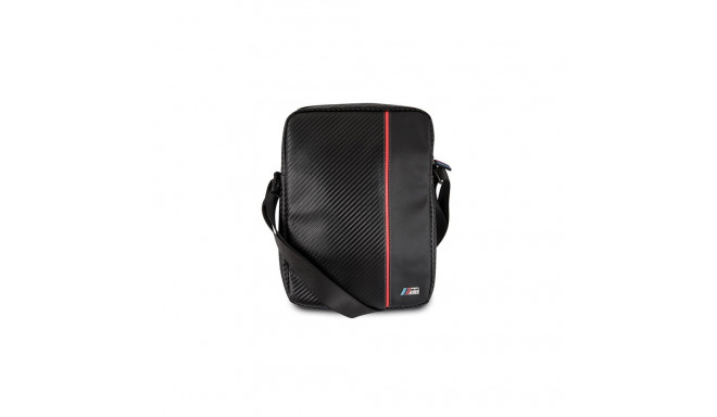 BMW Carbon / Red Stripe 8" Tablet Bag - Black