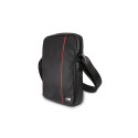 BMW Carbon / Red Stripe 8" Tablet Bag - Black
