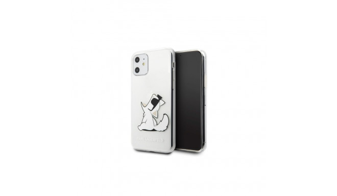 Karl Lagerfeld Choupette Fun iPhone 11 / Xr Case - Transparent