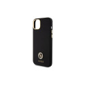 Guess Silicone Logo Strass 4G Case for iPhone 15 Plus / 14 Plus 6.7" - Black