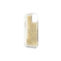 Guess 4G Big Liquid Glitter case for iPhone 11 6.1" / Xr - gold