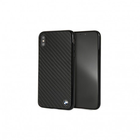 BMW Siganture Carbon Case for iPhone Xs Max - Black