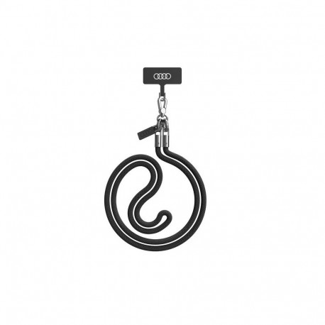 Audi Crossbody Leash Universal 120cm x 6mm - Black