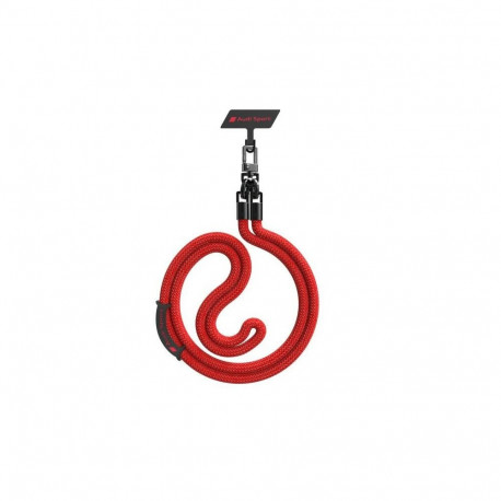 Audi Crossbody Universal Leash 120cm x 10mm - Red