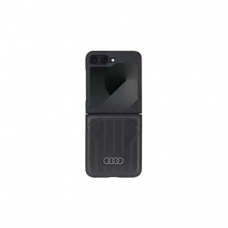 Audi Synthetic Leather MagSafe Case for Samsung Galaxy Z Flip 6 - Black