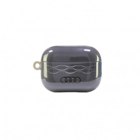 Audi IML Geometric Pattern AirPods Pro 2 Case - Gray