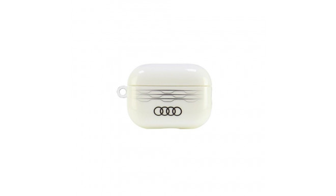 Audi IML Geometric Pattern Case for AirPods Pro 2 - White