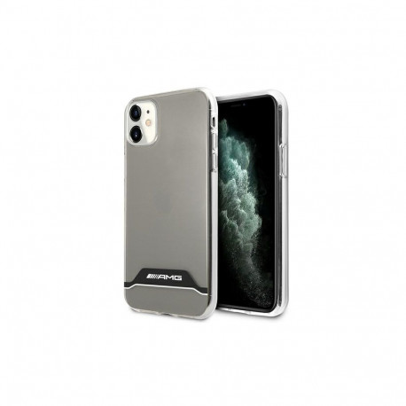 AMG Electroplate Black&White Case for iPhone 11 / XR 6.1" - Transparent