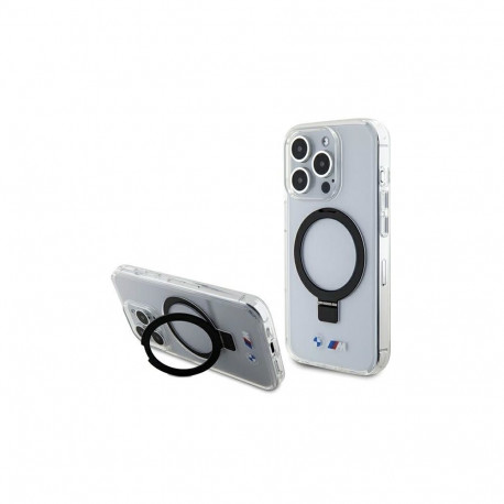 BMW Ring Stand M Collection MagSafe Case for iPhone 15 Pro - Clear
